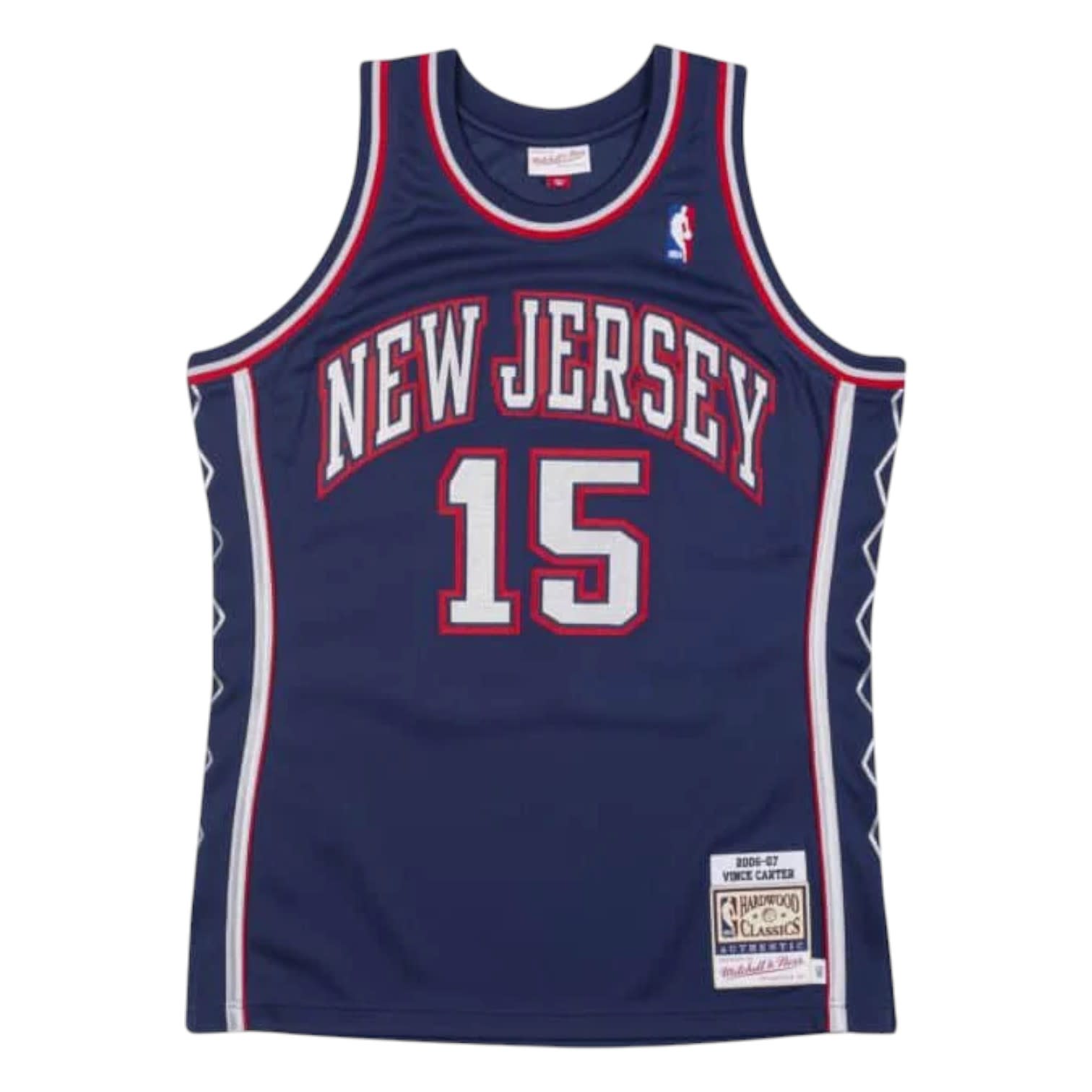 M&N New Jersey Nets Vince Carter Authentic Jersey (2006-07/Away)